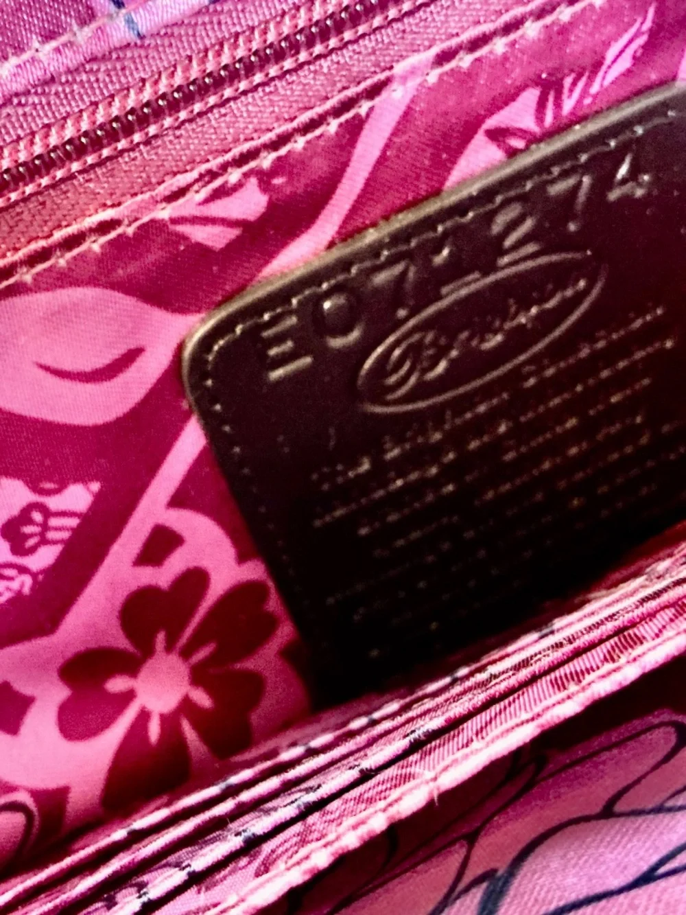 Brighton evening clutch black patent leather with silver ball clasp